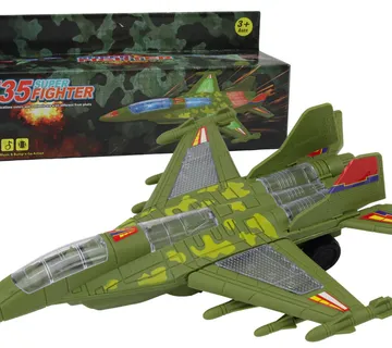 Vojni borbeni avion F35 zeleni - Pribislavec