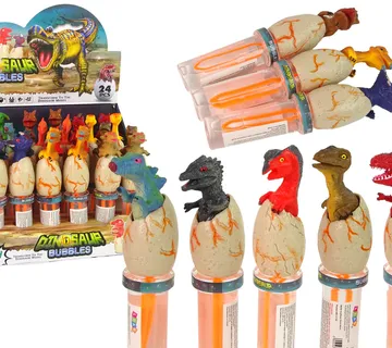 Igračka na mjehuriće 18cm dinosaur u jajetu - Pribislavec