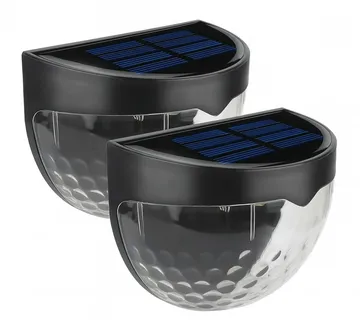 Solarne zidne vrtne lampe led 8 kom. - Pribislavec