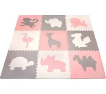 Hakuna XXL podloga puzzle za djecu - Afrika 180x180x1.2 cm - Pribislavec
