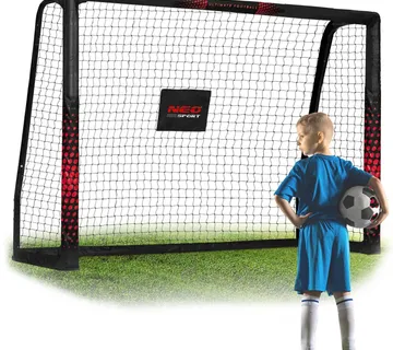 Nogometni gol 180 x 120 x 60 cm ns-463 crno-crveni - Pribislavec