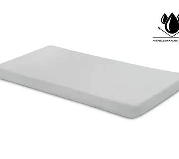 Vodootporna plahta za dječji krevetić 120x60cm siva - Pribislavec