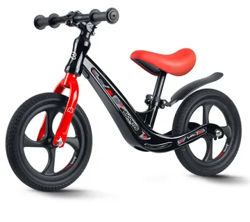 Ricokids FUNNU bicikl bez pedala, crno narančasti - Pribislavec