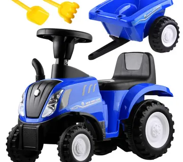 Traktor s prikolicom plavi ZA3691 - Pribislavec