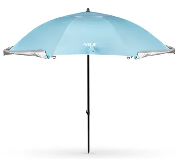 Suncobran/vjetrobar 2u1 XXL 240 cm plavi Nils Camp - Pribislavec