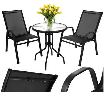 Gardlov set balkonskog namještaja - stol + 2 Gardlov stolice - Pribislavec