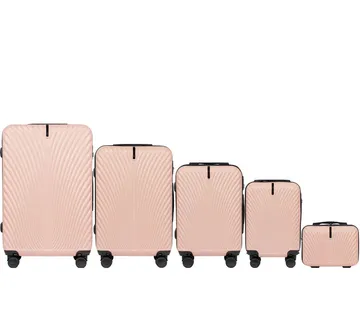 Wings Swan set od 5 kovčega, pink - Pribislavec