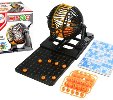Obiteljska zabavna igra Bingo - strojić za izvlačenje loto brojeva - Pribislavec