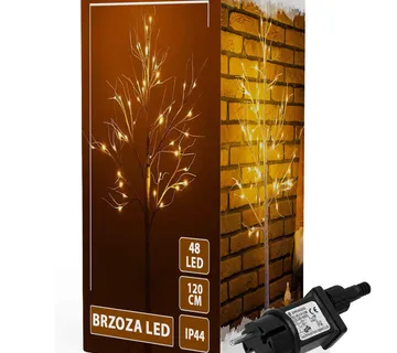 Ukrasno božično drvce 48 Led svijetala 120cm - Pribislavec