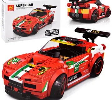 DIY sportski automobil 164 komada ZA4289 - Pribislavec