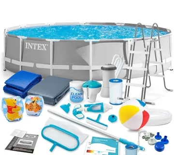 Intex montažni vrtni bazen 427 x 107 cm 21u1 - Pribislavec