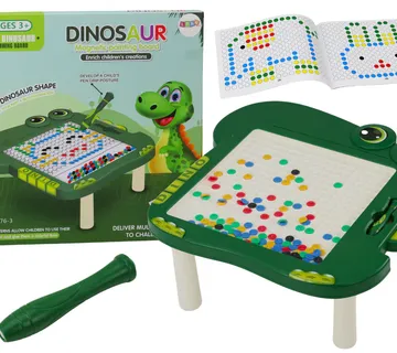 Edukativna magnetna ploča tamnozelena s dinosaurom - Pribislavec