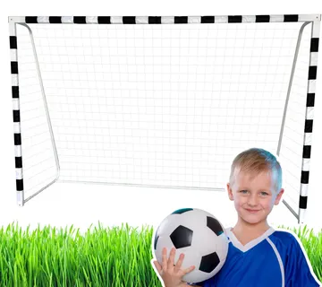 Nogometni gol s kvadratnim okvirom 300x200x110 cm - Pribislavec