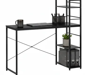 Radni stol 120 x 64 x 120 cm crni - Pribislavec