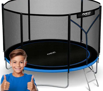 Neo-Sport vrtni trampolin 312 cm (10 ft) s vanjskom mrežom i ljestvama - Pribislavec