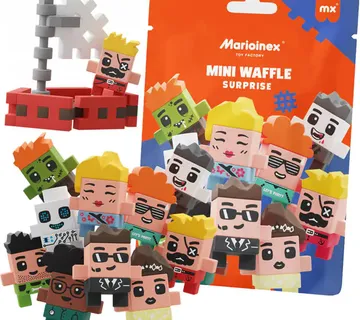 Marioinex klocki mini waffle surprise 2u1 blokovi figurica u vrećici za5040 - Pribislavec