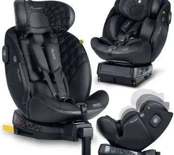 Nukido Aero Line crna autosjedalica 0-36 kg Isofix - Pribislavec