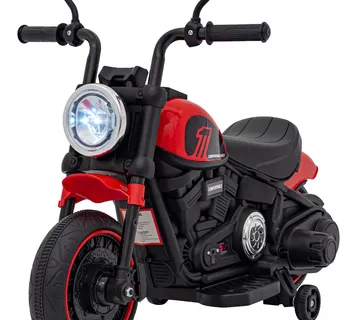 Chopper, motor na akumulator, crveni - Pribislavec