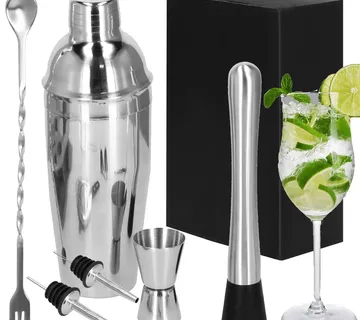 Set za pripremu pića za barmene shaker 750 ml 6 komada - Pribislavec