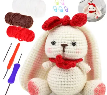 DIY kreativni set za heklanje - zec - Pribislavec
