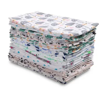 Sensillo platnene pelene 60x80cm s printom 4 komada - Pribislavec