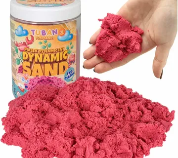 Tuban kinetički pijesak 1kg - roza - Pribislavec