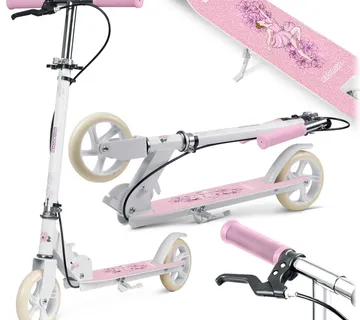 Ricokids romobil za djecu Kodi, PU kotači, rozi - Pribislavec