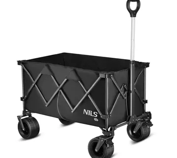 Nils camp crna xxl kolica 180l - Pribislavec