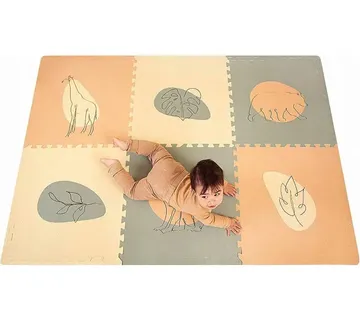 Hakuna podloga puzzle za djecu XXL 180 x 120 cm džungla - Pribislavec