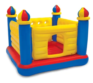INTEX napuhujući trampolin dvorac za djecu 174 × 174 × 135 cm - Pribislavec