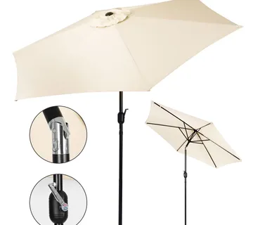Modernhome bež suncobran 270 cm - Pribislavec