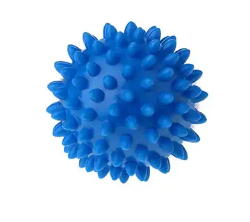 Tullo šiljasta masažna loptica 6,6cm plava - Pribislavec