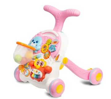Toyz 2 u 1 guralica i stol za igru,pink - Pribislavec