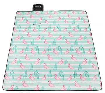 Deka za piknik 200 x 200 cm flamingo - Pribislavec