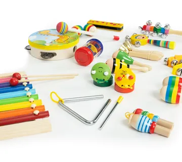Set drvenih glazbenih instrumenta u torbi 14 kom. - Pribislavec