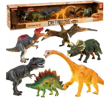 Šareni set figurica dinosaura 6kom. - Pribislavec
