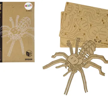 3D drvena slagalica pauk 31 elemenata - Pribislavec