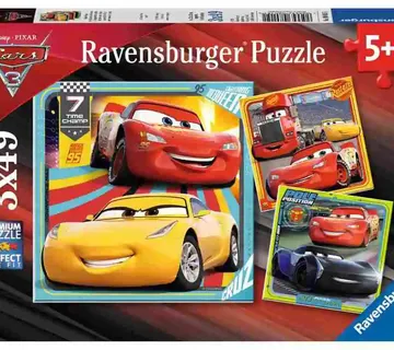 Ravensburger Puzzle Cars 3x49kom - Pribislavec