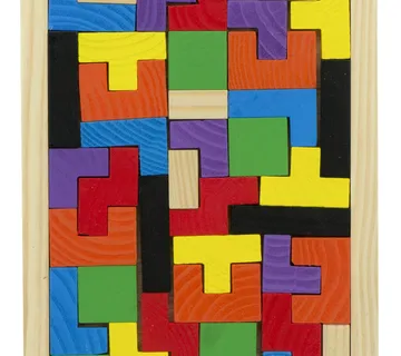 Drvena Tetris slagalica 40 kom. - Pribislavec