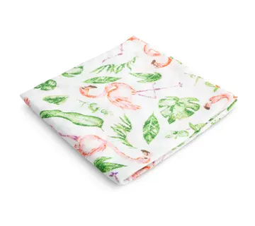 Sensillo muslin pelena 70x80cm flamingo - Pribislavec