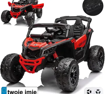 BUGGY 4x4 na akumulator 800W, crveni - Pribislavec