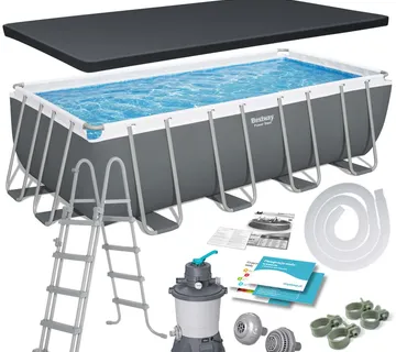 Vrtni okvirni bazen 488 x 244 x 122 cm 11u1 bestway 56671n - Pribislavec