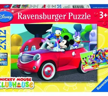 Ravensburger Puzzle Mickey, Minnie &Prijatelji 2x12 kom - Pribislavec