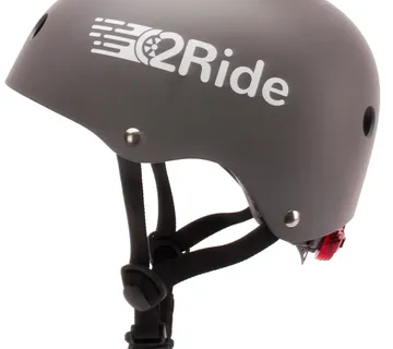Sun baby dječja kaciga Love2Ride 2-4 godine siva - Pribislavec