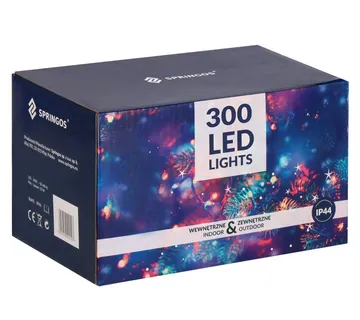 Springos set božićnih lampica, 300 LED,19,5 m , plava - Pribislavec