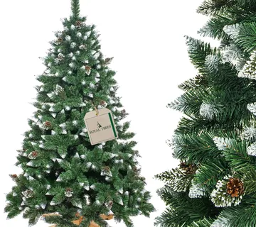 Royal Trees umjetna božićna jelka dijamantna premium 240 cm - Pribislavec