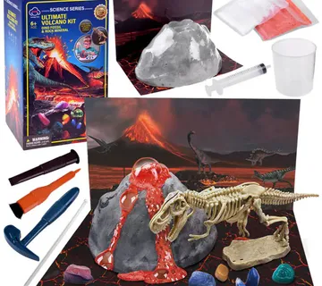 Kreativni set vulkan + iskopavanje dinosaura - Pribislavec