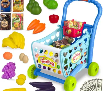 Ricokids 773400 plava kolica za kupovinu - Pribislavec
