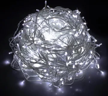 Springos svjetlosna zavjesa , hladno bijela 300 led - Pribislavec