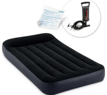 INTEX 64141 napuhujući madrac 191 × 99 × 25 cm s tlačnom pumpom - Pribislavec